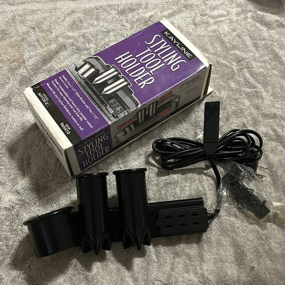 NIB Kayline Hair Styling Tool Holder